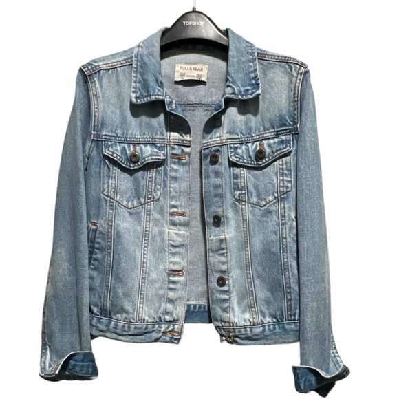 Pull bear denim jacket - Picture 2 of 6